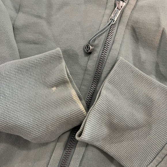 Lululemon Scuba Hoodie *Light Cotton Fleece - Heathered Island Mist - Picture 10 of 12
